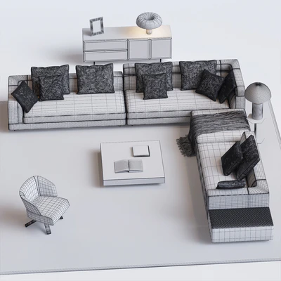 MINOTTI SET 17 — Вид 3