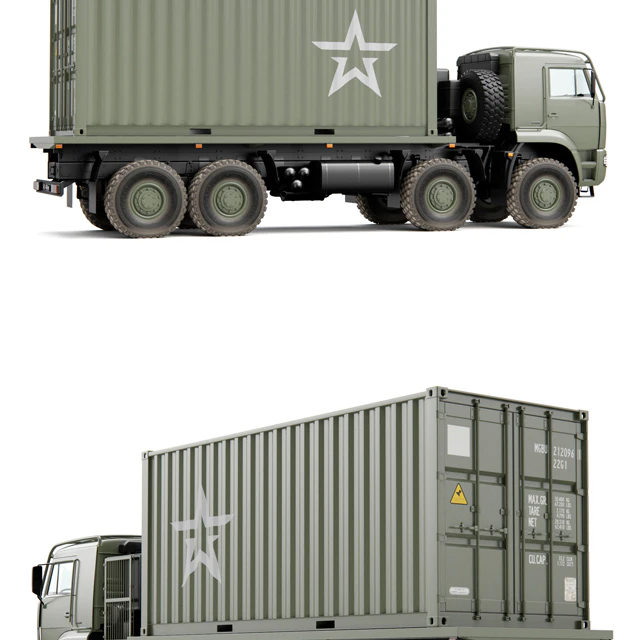 Truck KAMAZ 6560 — Descargar