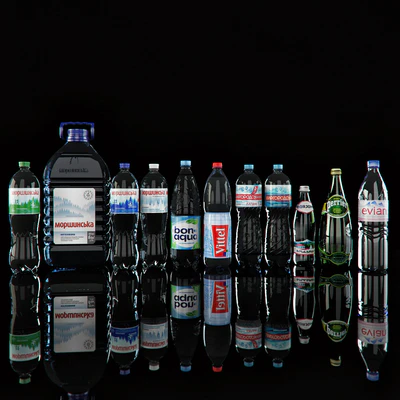 Rack with mineral water — Ver 3