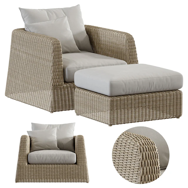 Janus et Cie Zeya Lounge Chair Set — Descargar