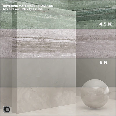 Material (seamless) - coating, marble, plaster set 47 — download