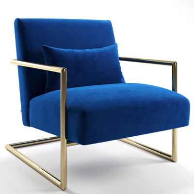 Sessel Living Vegas Blue and Pink — Ver 1