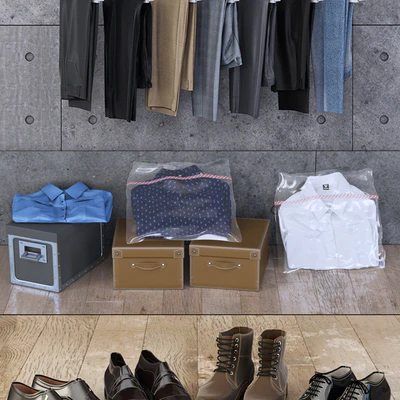 Set for clothes and shoes cabinet — Ver 3