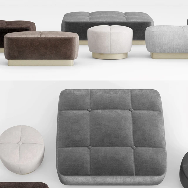 Minotti Jacques Ottomans — Скачать