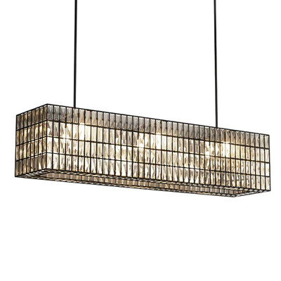 Adeline Crystal Rectangular Chandelier — Вид 1