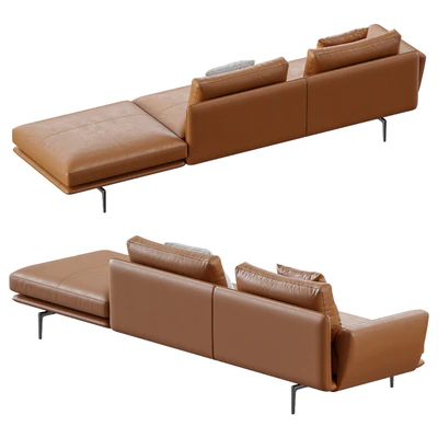 Poltrona Frau / Get Back Sofa XS — Ver 2