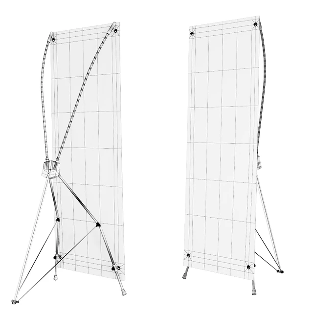 Advertising Banner Stands — Descargar