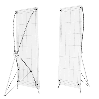 Advertising Banner Stands — Ver 5