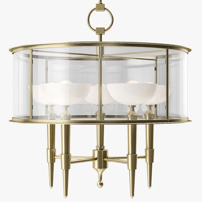 Baker Coupelle Chandelier - Five Arm — Ver 1