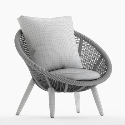 Minotti Lido Cord armchair — Вид 3