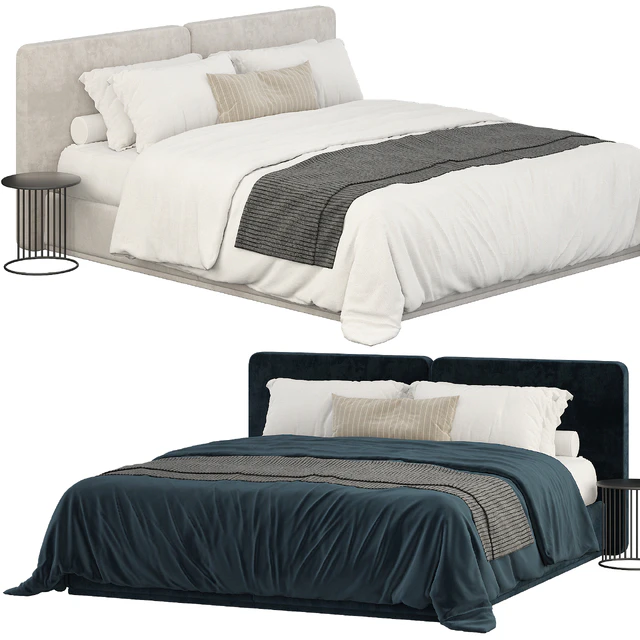 Minotti Tatlin bed — Descargar