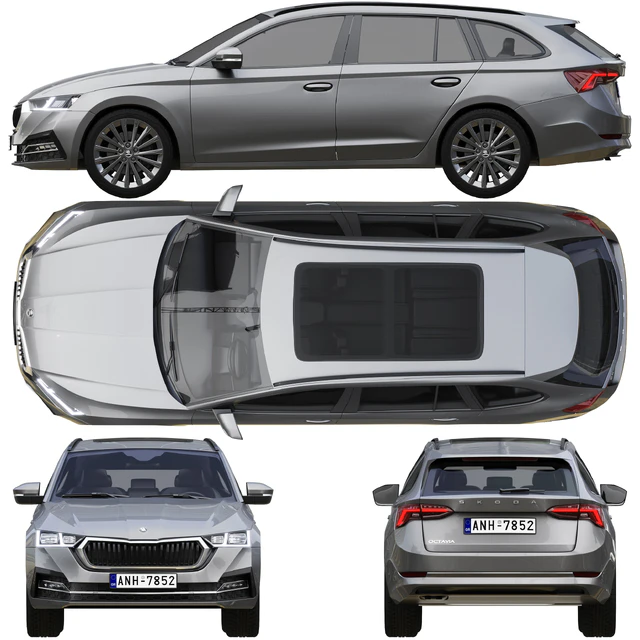 Skoda Octavia Combi 2020 — Descargar