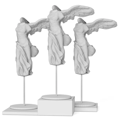 La victoire de samothrace statuette set — Ver 2