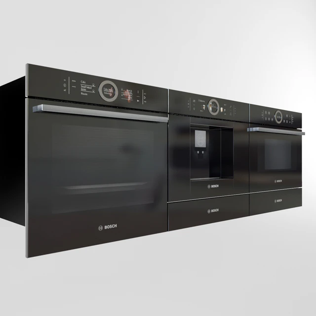 Bosch built in oven coffee microwave — Descargar
