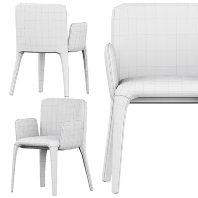 modern dining chair — Ver 6