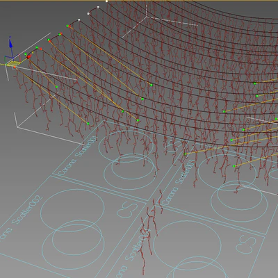 Editable Garland Fringe — Вид 2