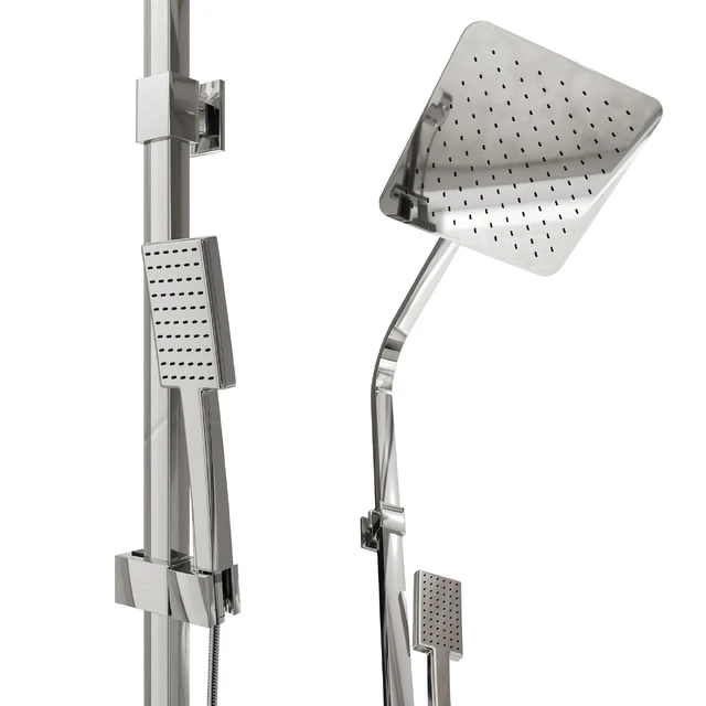 Душевая стойка Gappo G2407, хром — Скачать