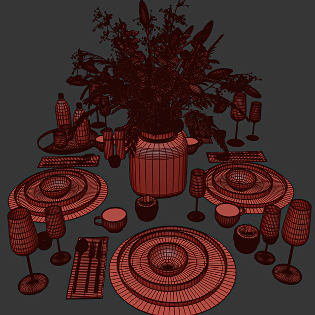 Tableware set 037 — Descargar