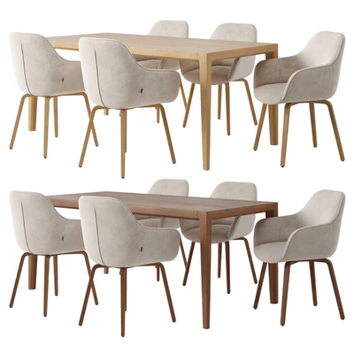 Aleli Chair.Kave Home, Table Nizou AM.PM — Ver 1