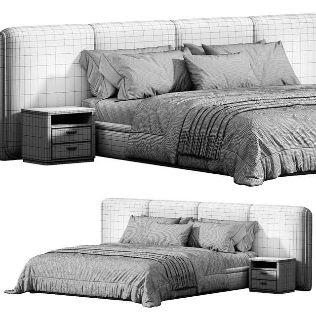 GIPPO Bed By Luzaro — Скачать