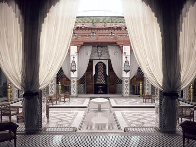 oriental style interiors 004 — Скачать
