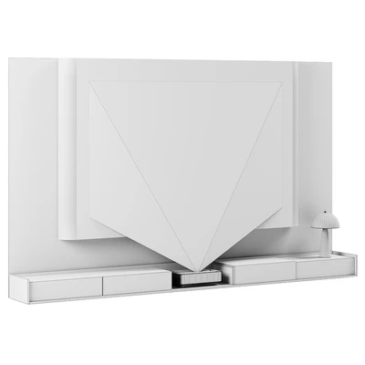 TV wall with laser projector — Ver 3