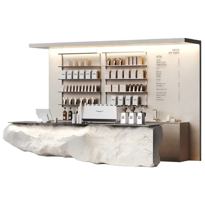 Coffee shop with a natural stone bar — Вид 5