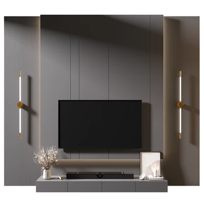 TV Wall | set 1038 — Ver 1