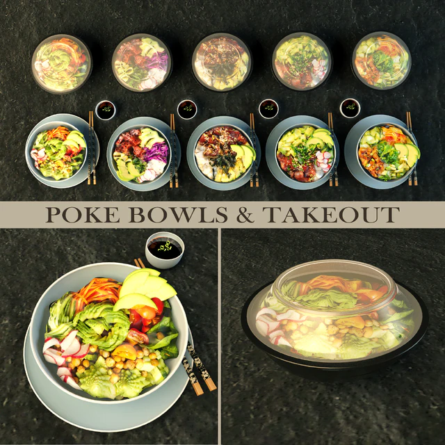 Pokebowl and takeout — Descargar