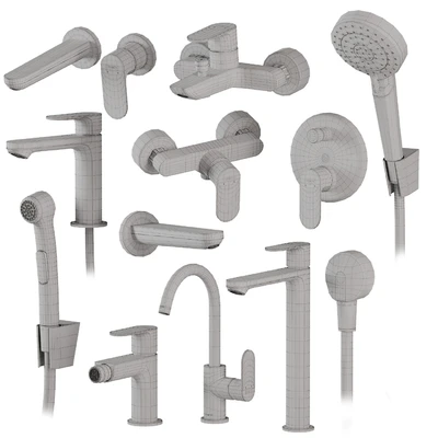Hansgrohe Rebris S Faucets and showers set — Вид 3