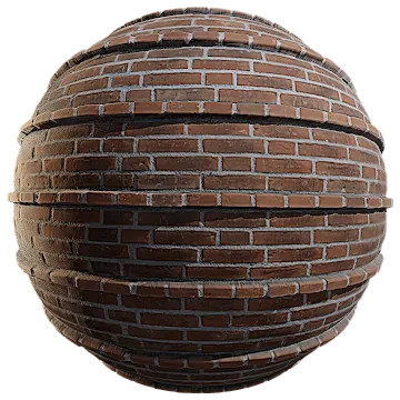 brown brick facade 003 — Скачать