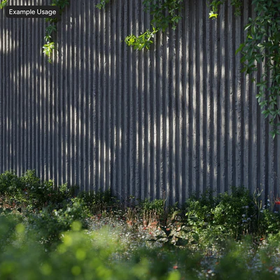fluted concrete wall texture — Вид 5
