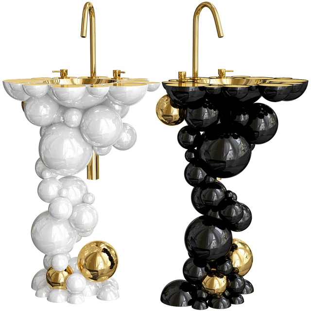 Luxury Free Standing Washbasin Newton — Download