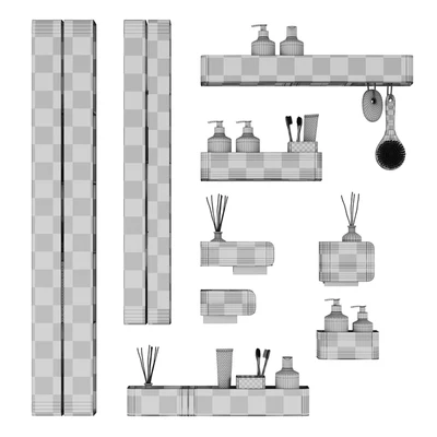 Tezza bathroom accessories — Ver 7