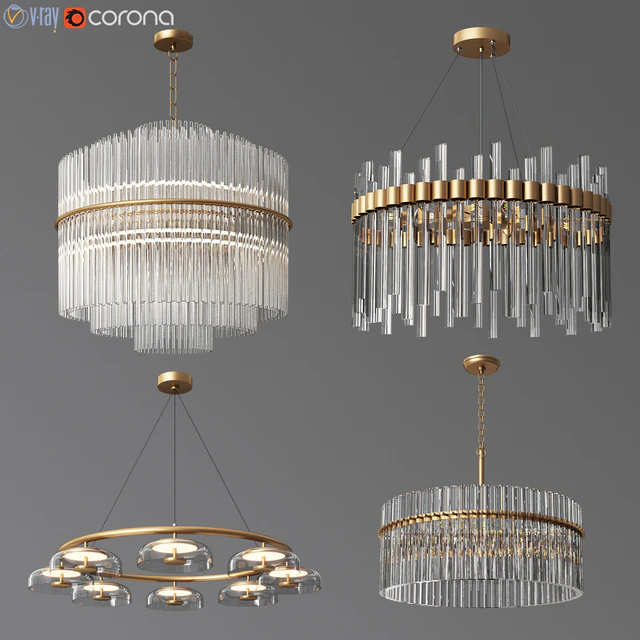 4 Celing Light Collection 04 — Скачать