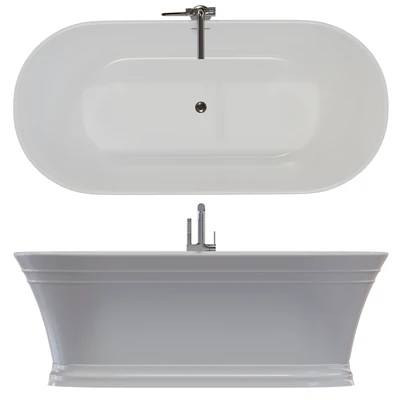 Acrylic bathtub BelBagno BB402-1700-790 — Ver 7