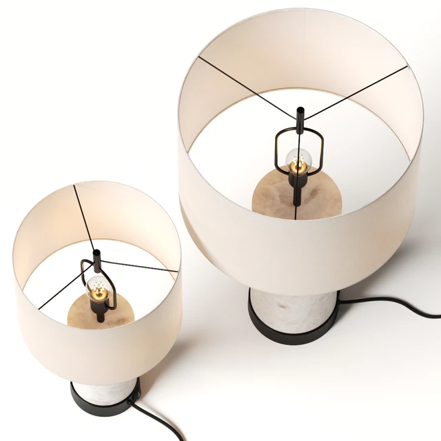 Pottery Barn Windham Alabaster Table Lamps — Скачать