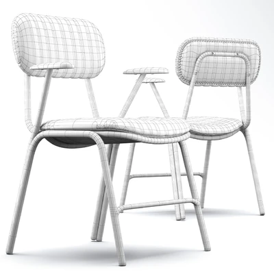Cult Living Boston Metal Dining Armchair — Ver 3