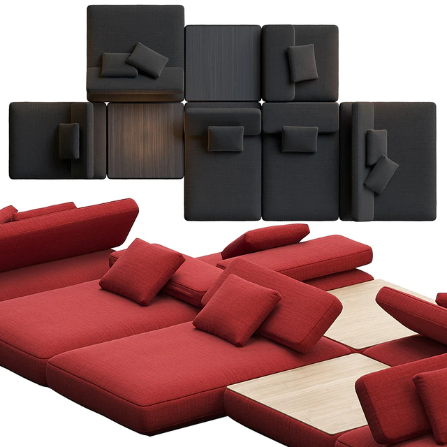 AGIO SOFA Paola Lenti — Скачать