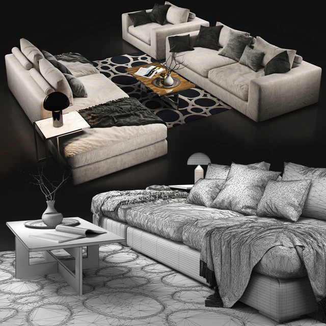 Sofa Cristal Sofa Club White — Descargar