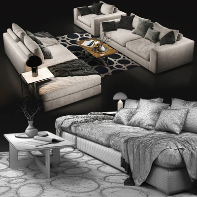Sofa Cristal Sofa Club White — Ver 2