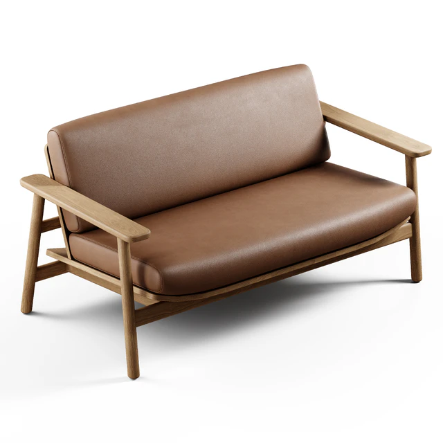 Kettal - Riva, 2 Seater Sofa — Descargar