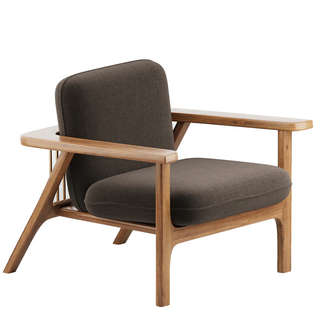 Contemporary fireside chair COMB — Скачать