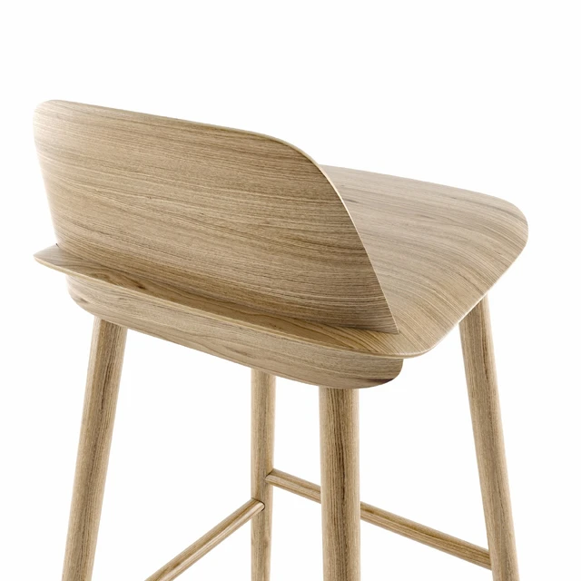 Nerd Bar Stool by Muuto — Скачать