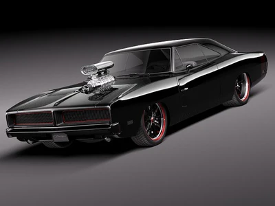 dodge charger 1969 custom — Descargar