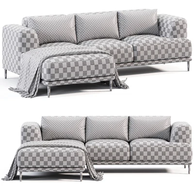 Venue Corner Velvet Sofa Idealbeds — Ver 5