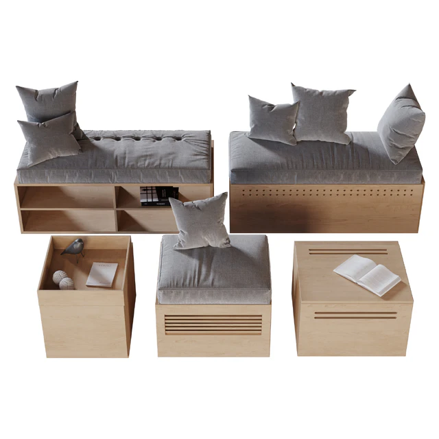 Modules and Window Seat Pillows set — Descargar