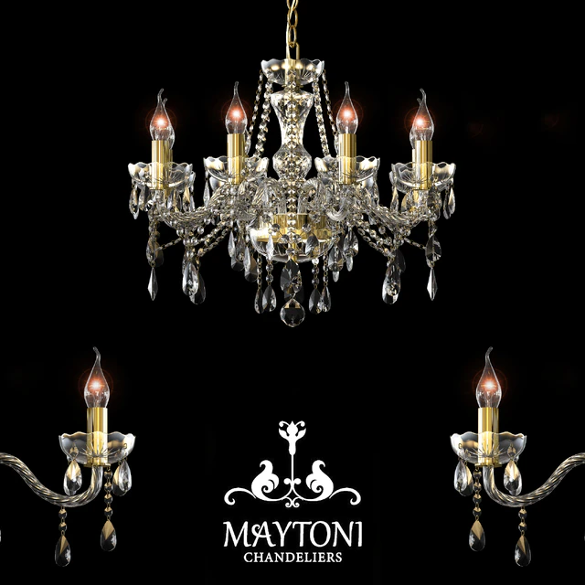 Люстра Maytoni DIA019-08-G — Скачать