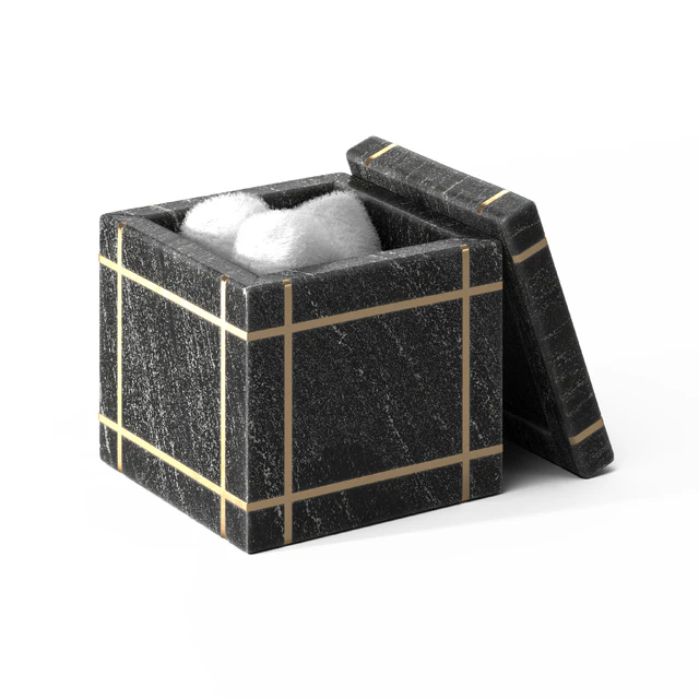 Bath Accessories Set - Palais Marble by Kassatex — Descargar