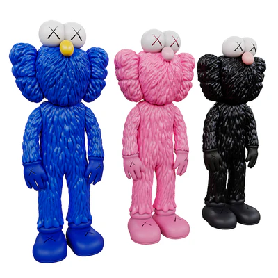 Heroes of the comic "Character KAWS BFF" — Ver 3